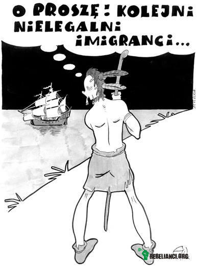 Nielegalni imigranci –  