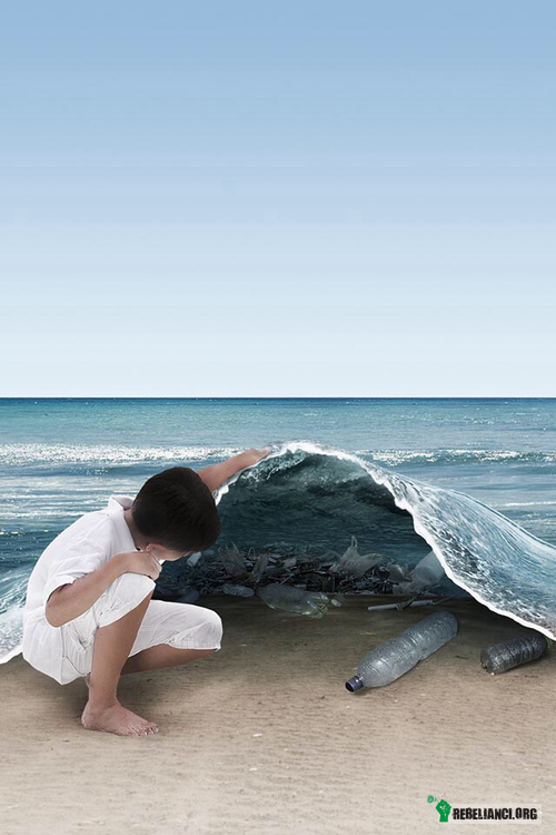 Zanieczyszczenia, odpady w morzu –  
