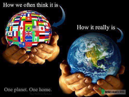 Jedna planeta, jeden dom. –  