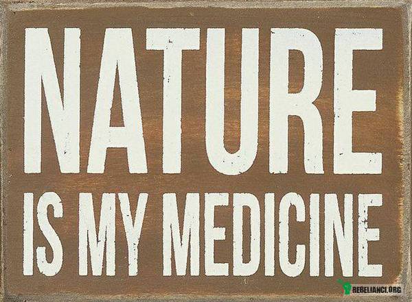Natura to moja medycyna. –  