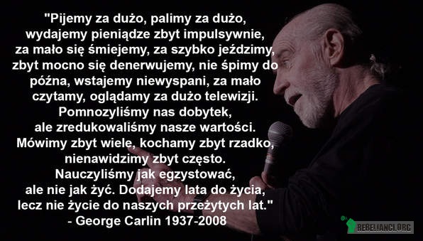 George Carlin –  