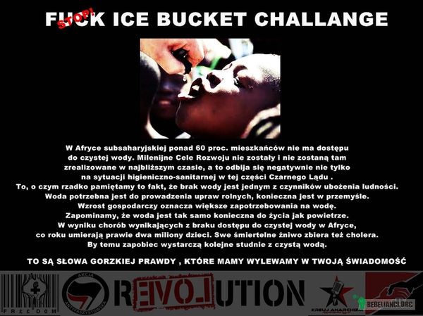 STOP ICE BUCKET CHALLANGE –  