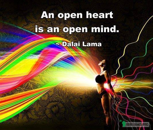 Otwarte serce, otwarty umysł –  