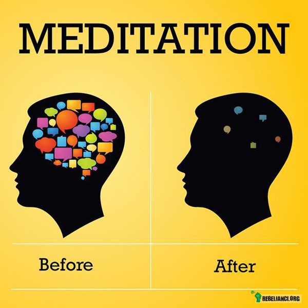 Medytacja przed i po –  