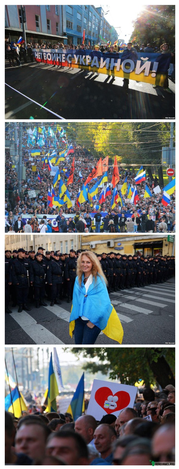 &quot;Nie!&quot; wojnie z Ukrainą – Dziś na ulice Moskwy wyszło nawet do 26 tysięcy Rosjan, aby zaprotestować przeciwko zbrojnym działaniom na terenie Ukrainy. 