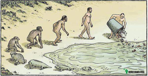 Ewolucja. Coś tu poszło nie tak. –  