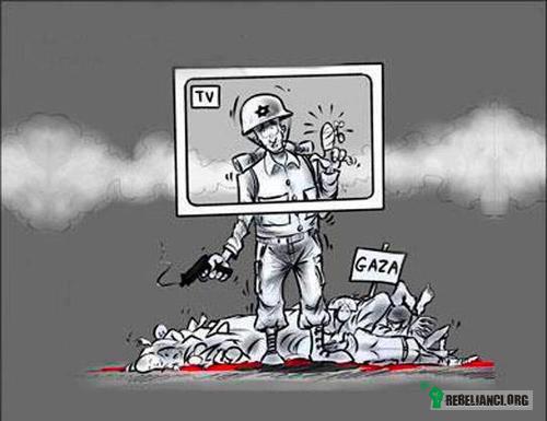Media o sytuacji w Strefie Gazy –  
