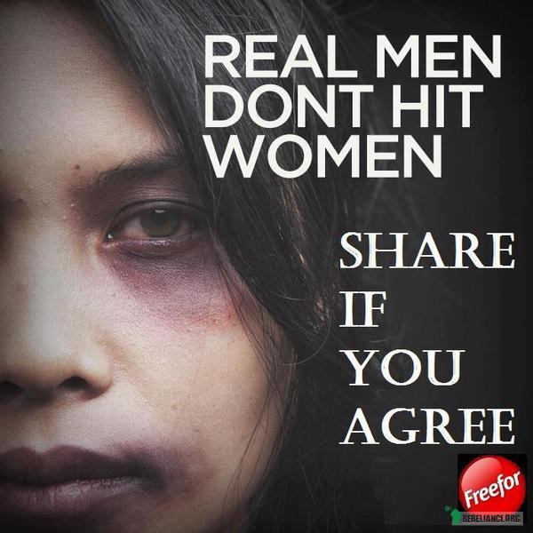Prawdziwi mężczyźni nie biją kobiet –  
