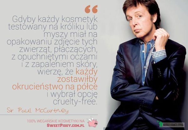 Paul McCartney o testach –  