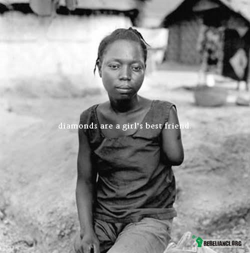 Perspektywa jest wszystkim – Amputacja była w Sierra Leone karą za odmowę niewolniczej pracy w kopalni diamentów. 