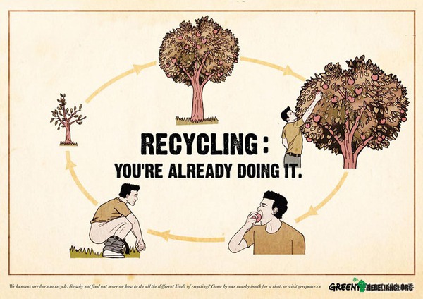 Recykling: już to robisz. – My, ludzie, jesteśmy stworzeni do recyklingu. Dowiedz się o innych jego formach. 