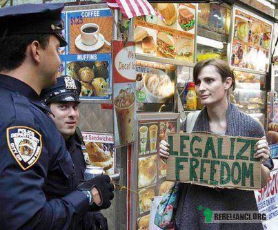 Zalegalizować wolność –  