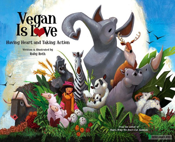 Vegan is love –  