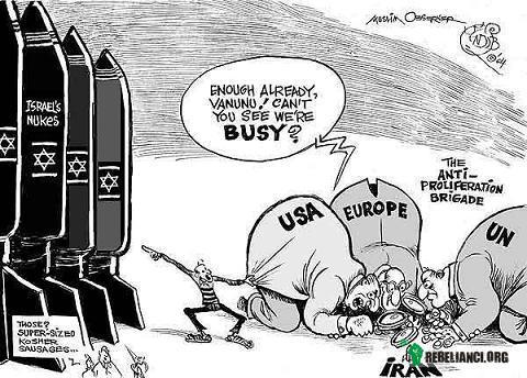 Izrael posiada około 200 pocisków atomowych. –  