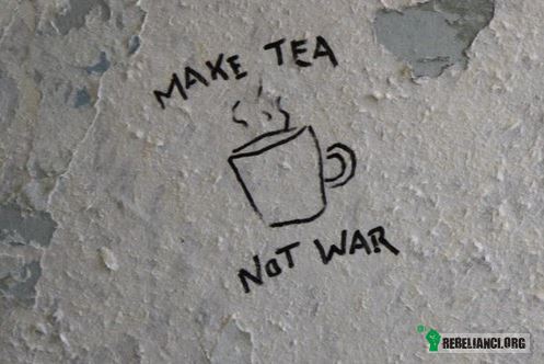 Herbata zamiast wojny? –  