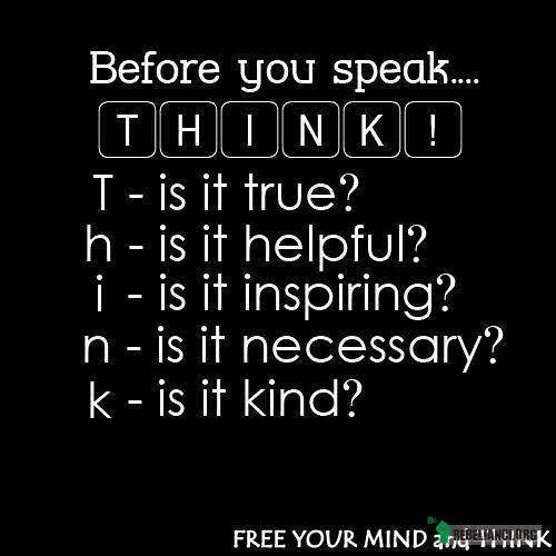 Think –  