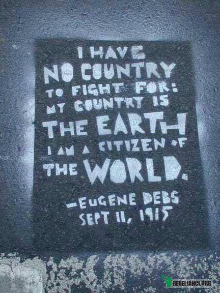Jestem obywatelem Świata –  