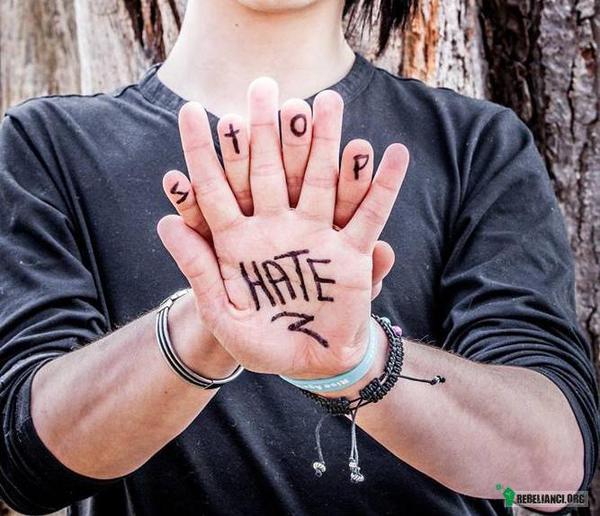 STOP HATE –  