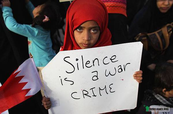 Milczenie jest zbrodnią wojenną –  