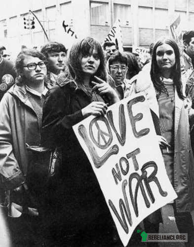 Love not war –  
