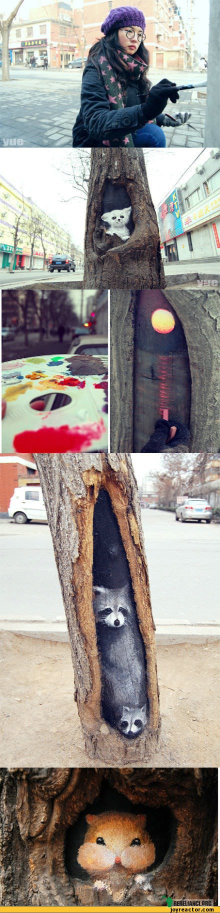 Malowanie drzew –  