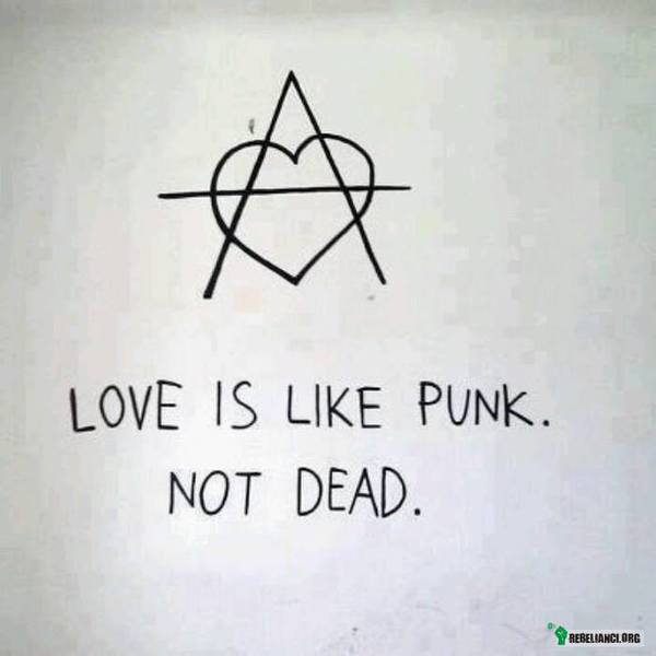Love is like punk –  