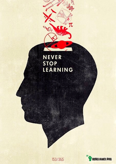 Never stop –  