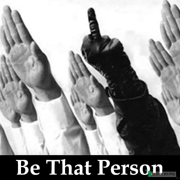 Bądź tą osobą –  