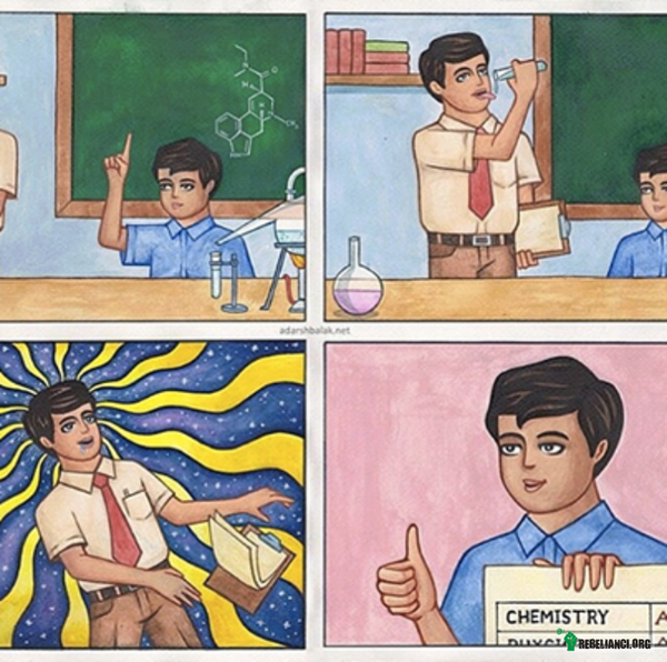 Lekcja chemii –  