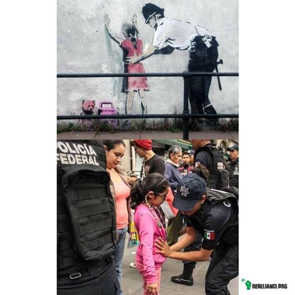 Banksy vs rzeczywistość –  